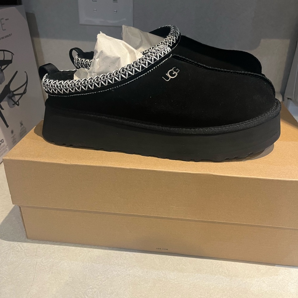 UGG Tasman Black Slip-On NWT